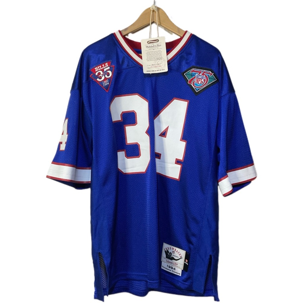 Authentic 1994 Buffalo Bills Thomas Mitchell & Ness Throwback Jersey